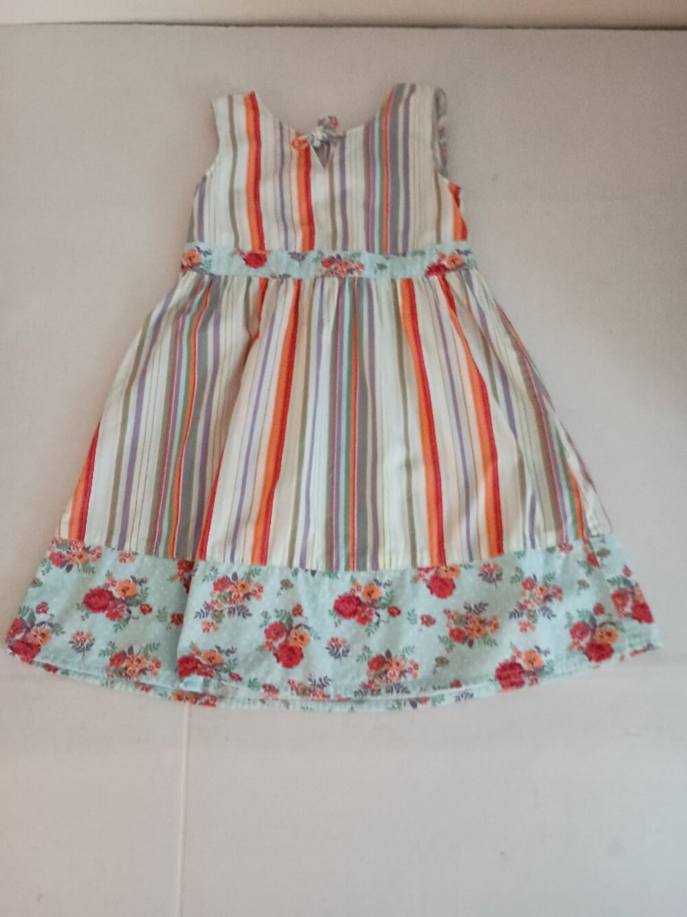 Old Navy Girls Colorful Striped Sundress Size 5 - Picture 5 of 12